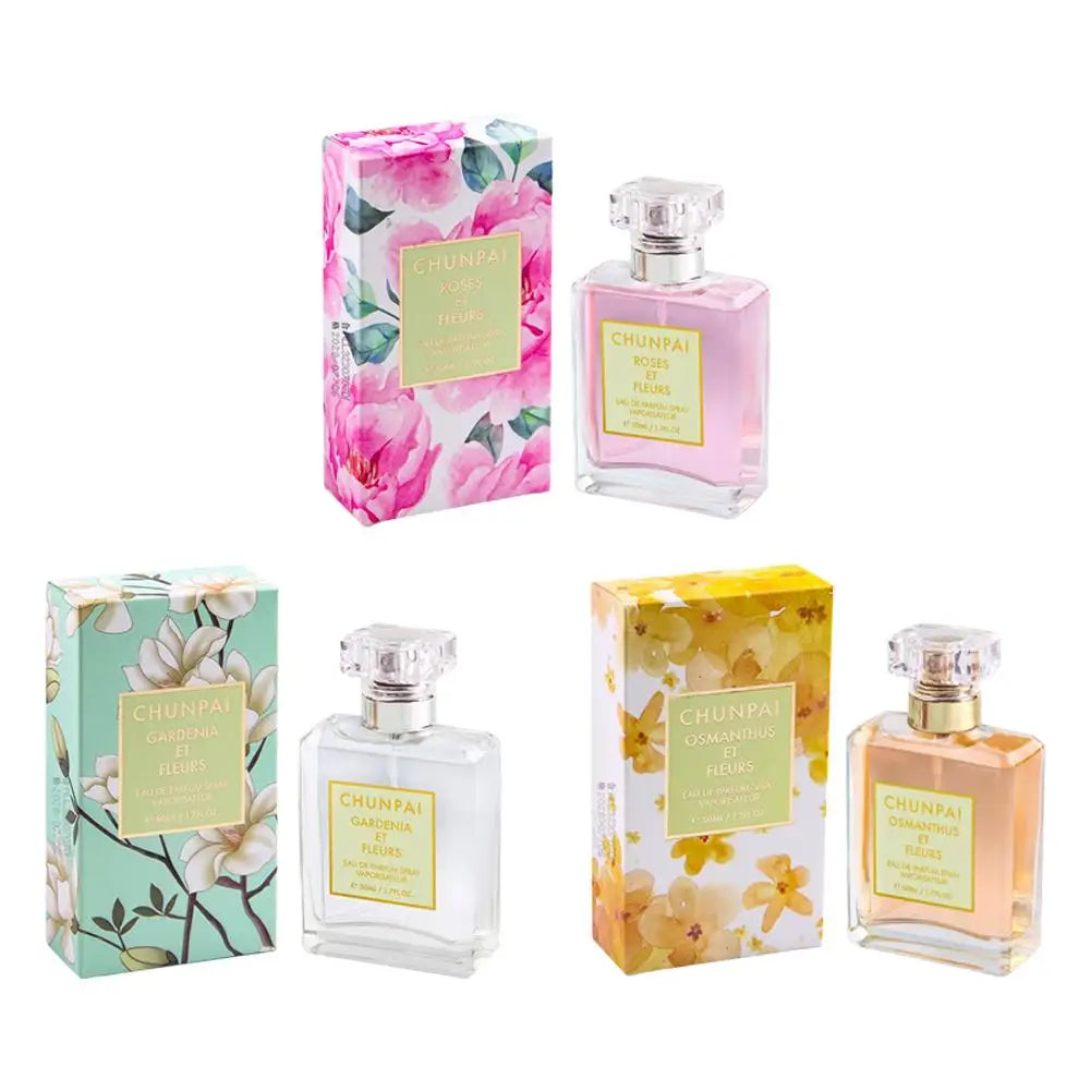 Women's Floral Perfume – Osmanthus, Rose & Gardenia Long-Lasting Feminine Fragrance