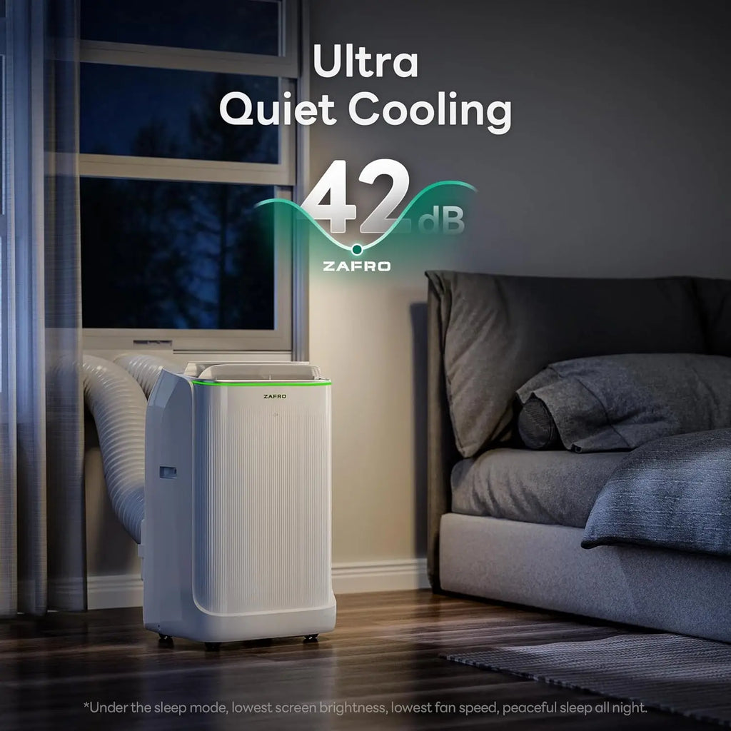 Smart Inverter Portable Air Conditioner — 16,000 BTU (12,000 BTU SACC) Dual Hose AC Unit with Energy-Saving Technology