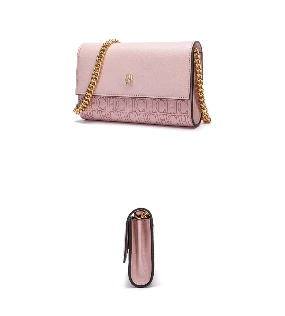 Women's Magnetic Flip Chain Shoulder Bag – Small Square Crossbody Wallet Bag