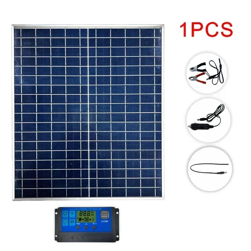500W–1000W Solar Panel Kit — Complete Off-Grid Solar System for Home, RV & Cabin