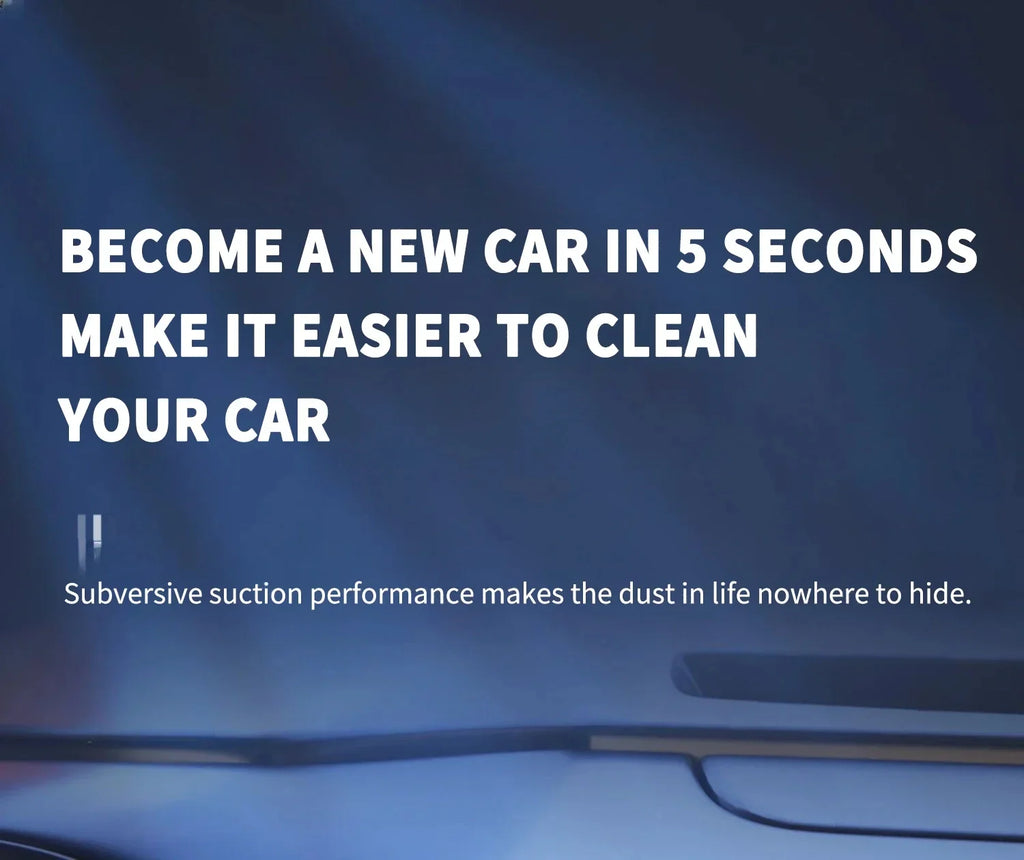 Cordless Car Vacuum & Blower – HEPA Filter, Basic & Pro