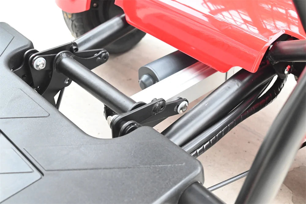 Foldable 4-Wheel Mobility Scooter – 250W Dual Motor, 20–50 km Range
