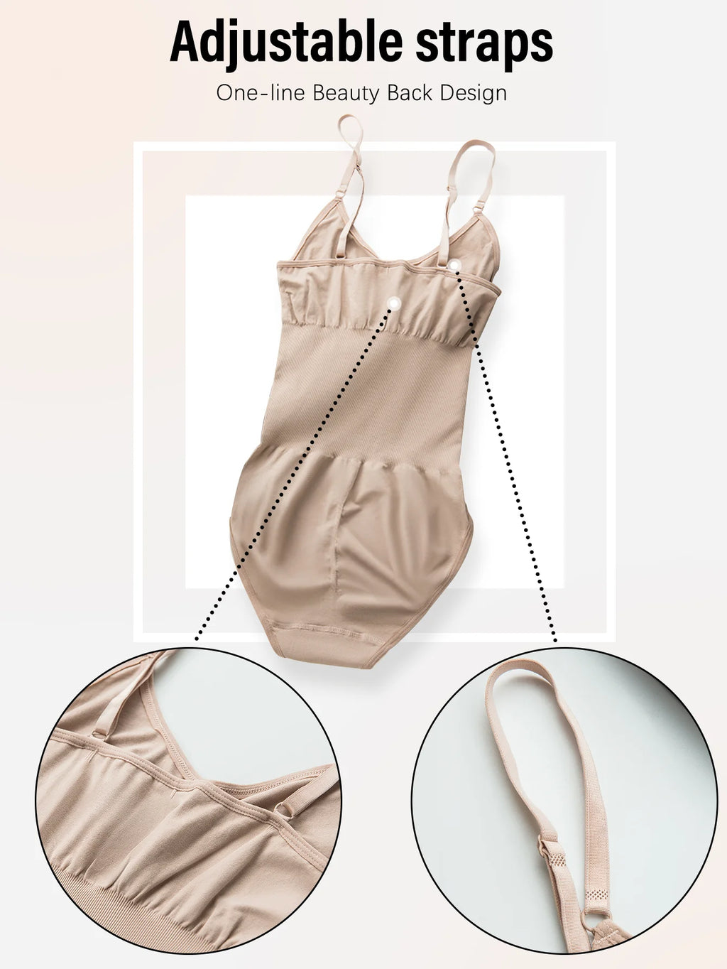 Seamless Slimming Open-Crotch Bodysuit Shapewear — Butt Lifting & Tummy Control
