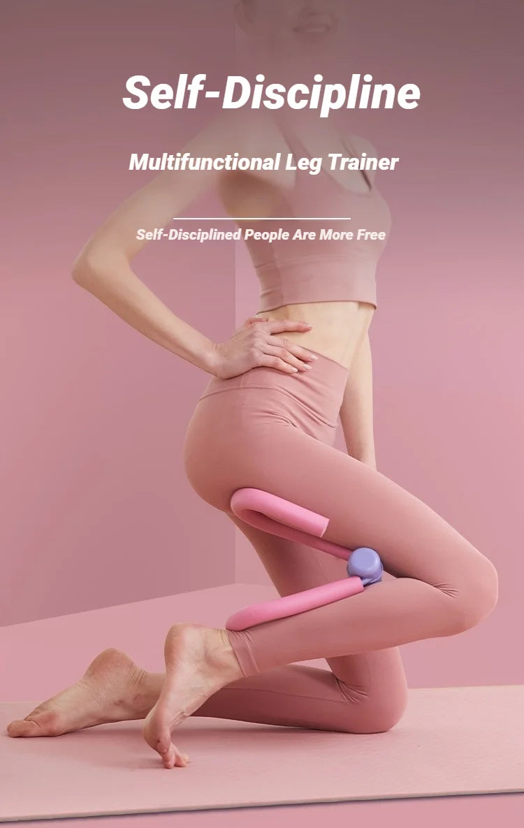 Inner Thigh & Pelvic Floor Trainer – Leg Clamp Fitness Equipment for Women, Slim Thighs & Tightening at Home