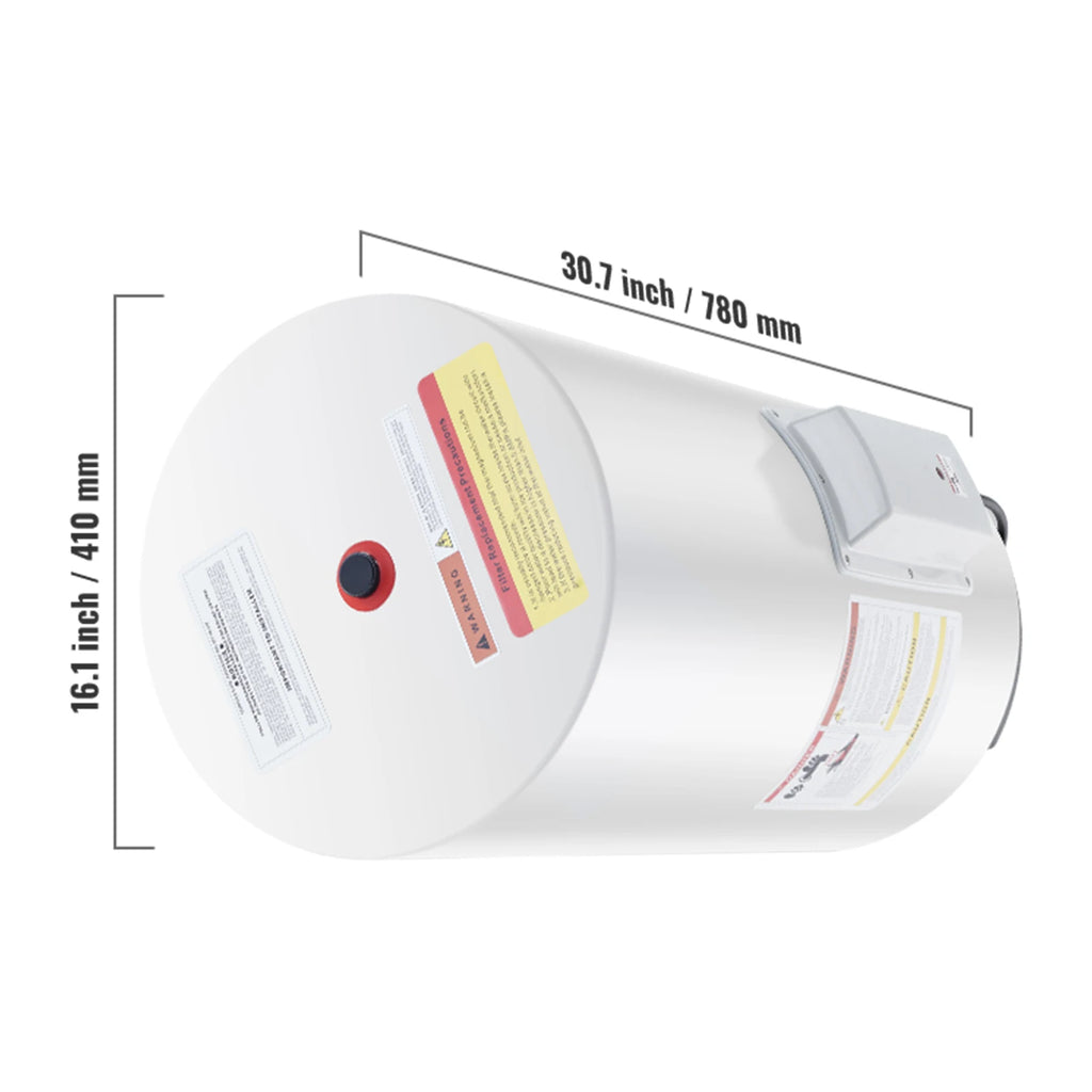 Electric Water Heater Tank 40/70L — 1.6kW Instant Hot Water with LED Display, IPX4