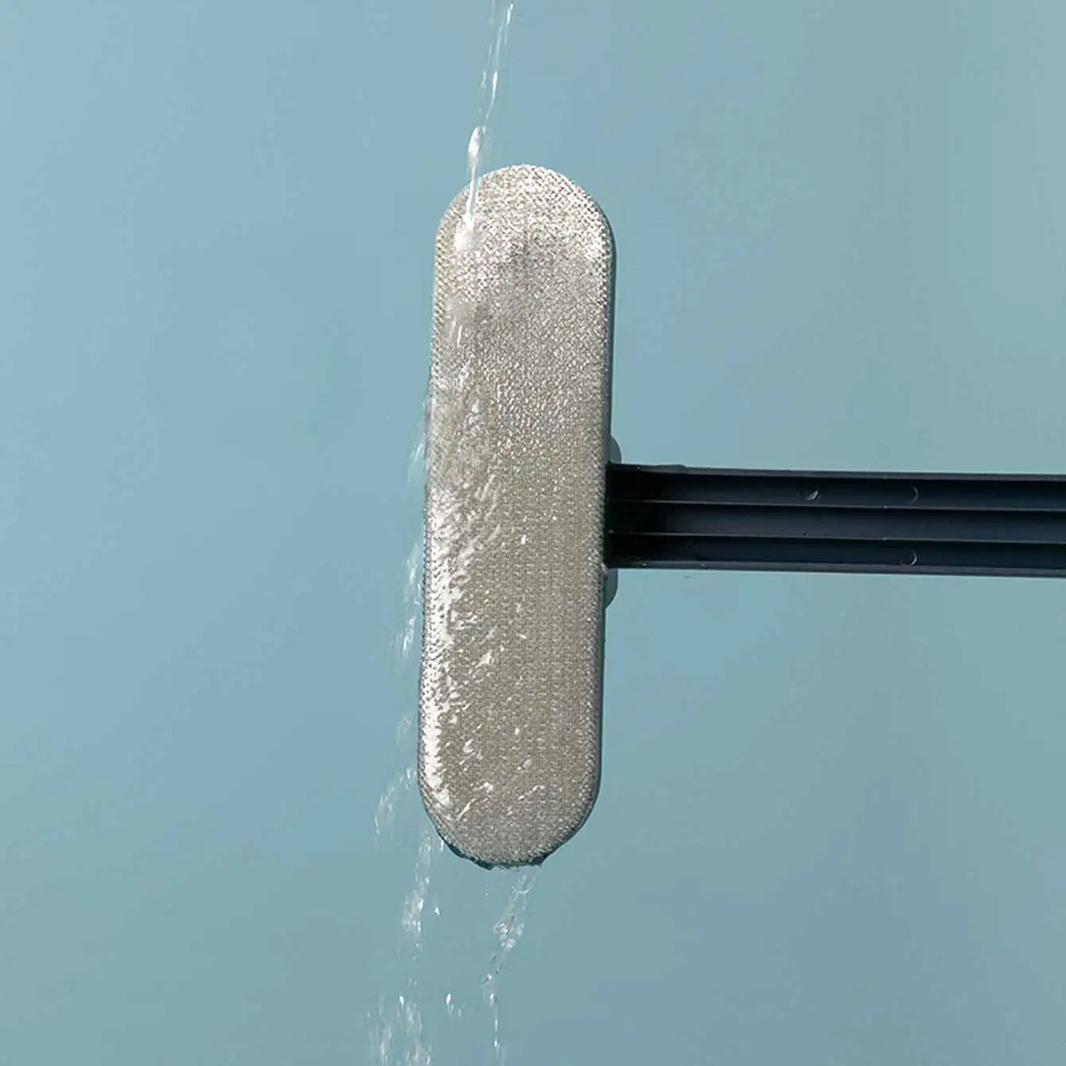 Multifunctional Long Handle Window Brush – Wet & Dry Glass, Sofa, Wall & Pet Hair Cleaning Brush