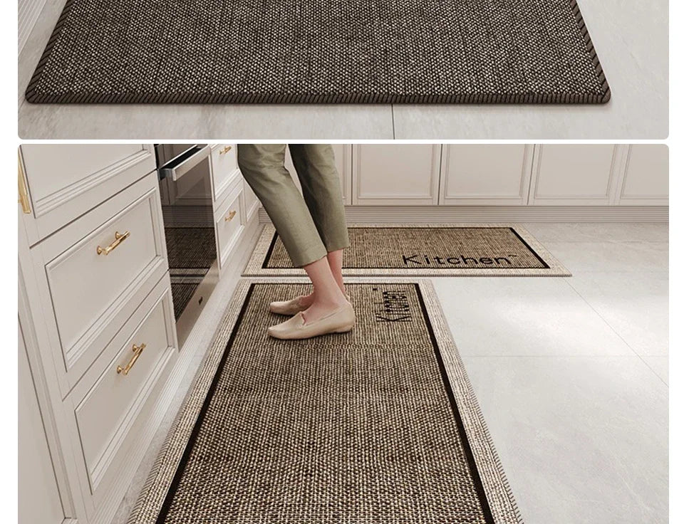 Kitchen Floor Mat – Non-Slip Anti-Slip Area Rug for Kitchen, Home & Entryway