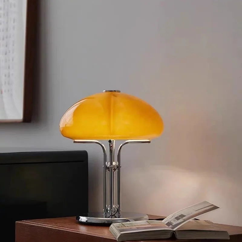 Mushroom Table Lamp – Warm White Button Control