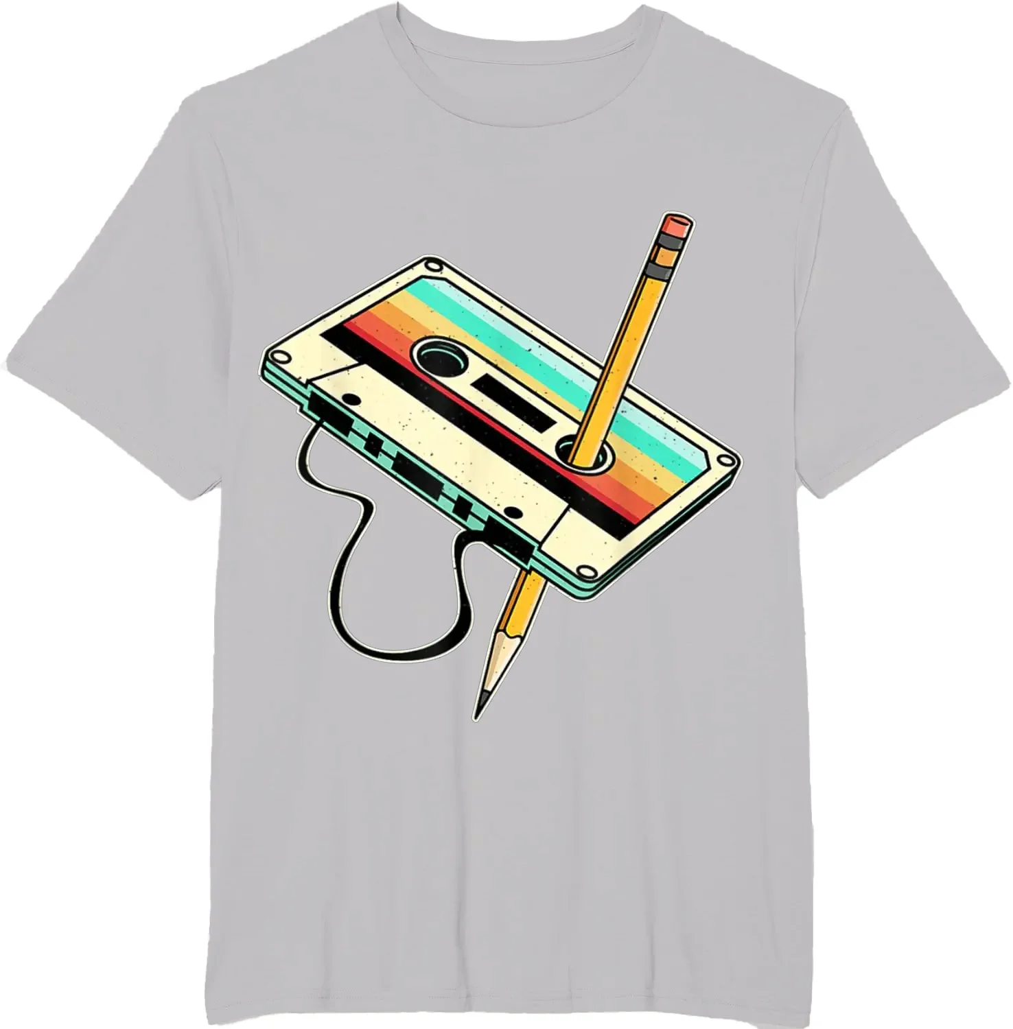 80s Cassette Tape Retro Graphic T-Shirt — Vintage Nostalgia Tee
