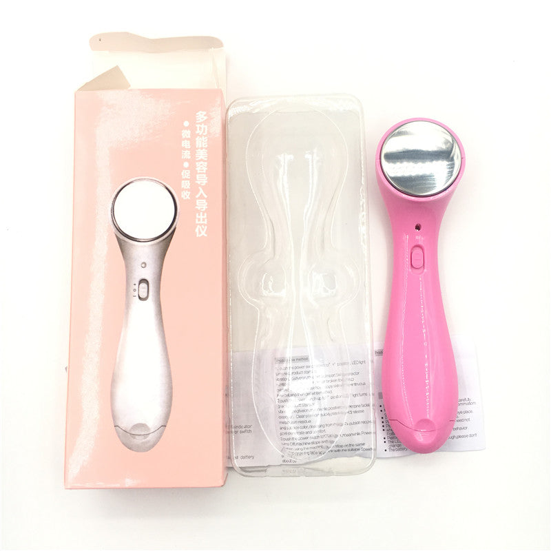 Ionic Ultrasonic Facial Beauty Device – Anti-Aging, Wrinkle Removal & Skin Firming Massager