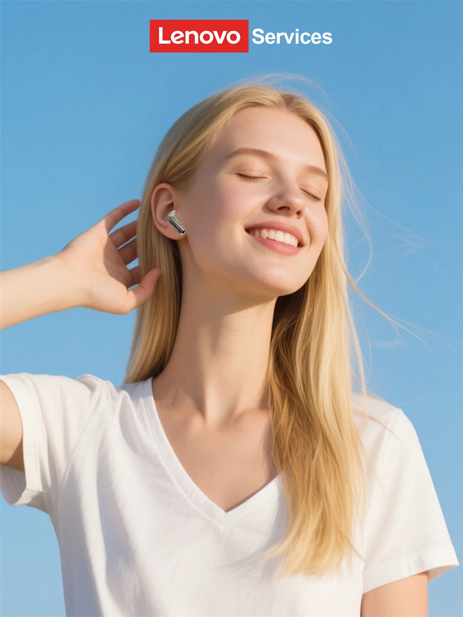 Lenovo LE208 Wireless Bluetooth Earphones — ENC Noise Cancelling Gaming Headset