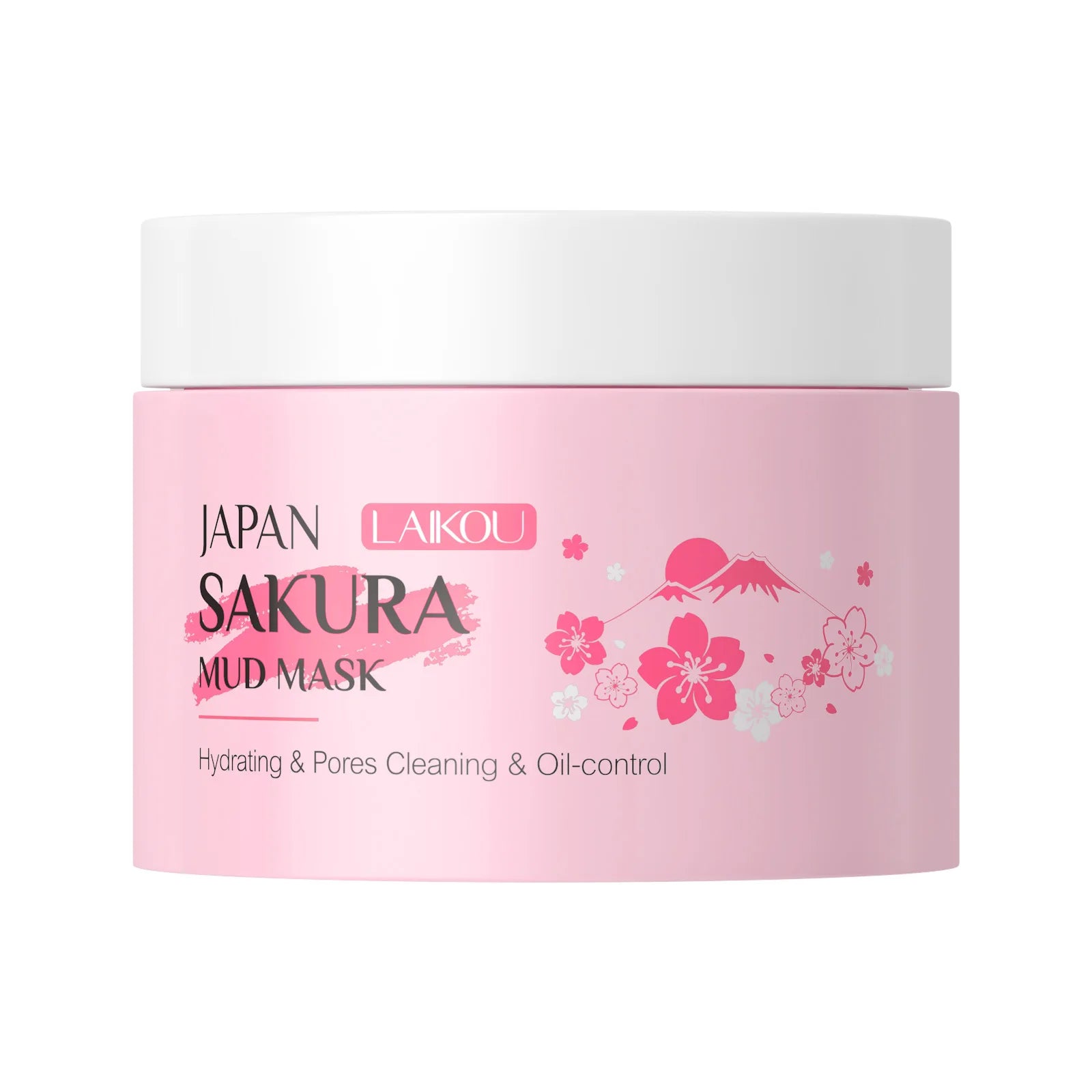 LAIKOU Sakura Clay Deep Cleansing Face Mask — Oil Control & Pore Refining