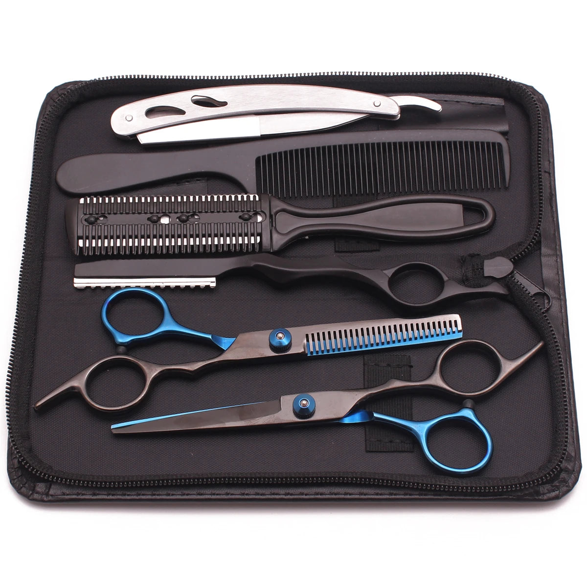 Professional 6" Hair Cutting Scissors & Thinning Shears – Japan Stainless Steel Barber Set