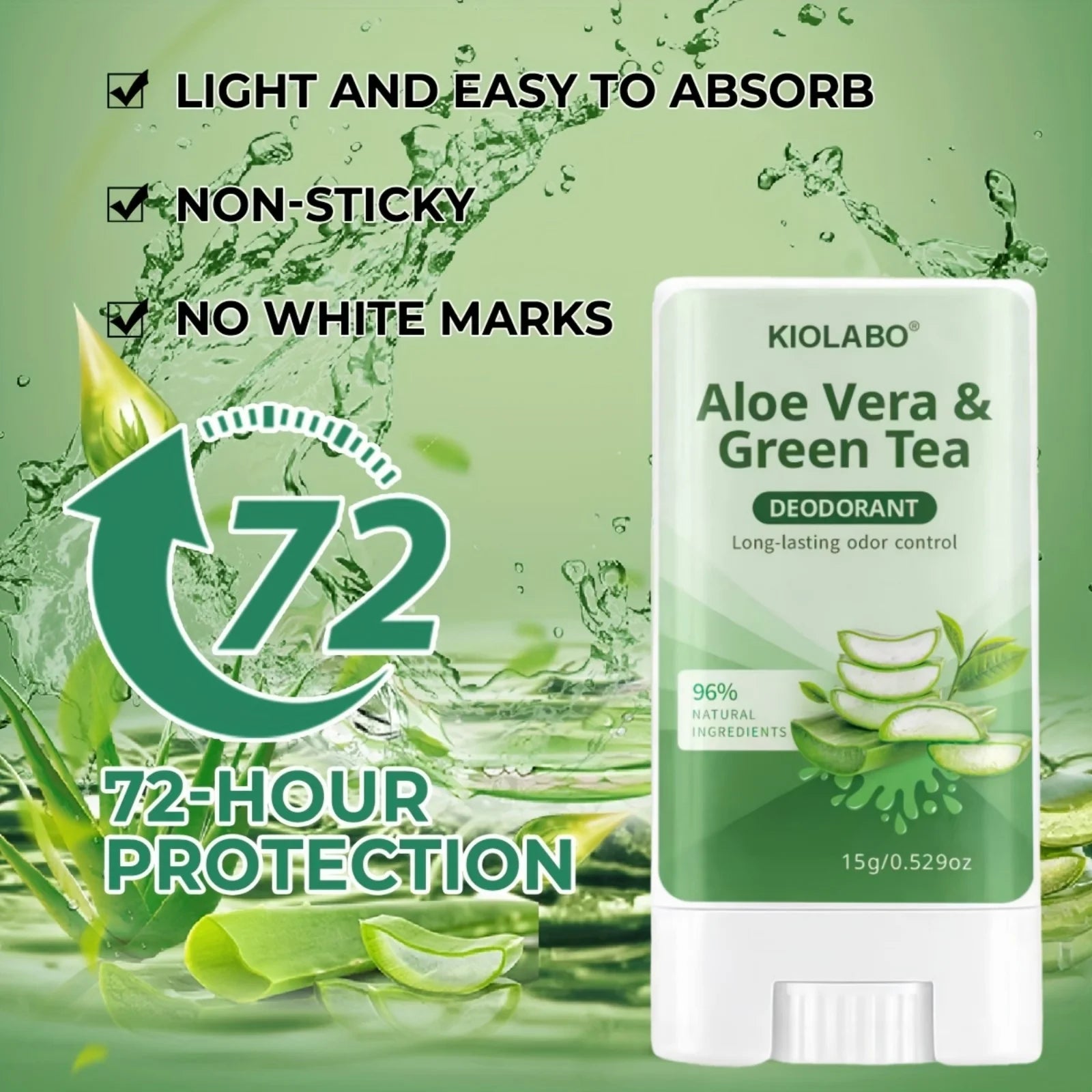 Sports Antiperspirant Cream 15g – Advanced Sweat Control for Hands, Feet & Underarms