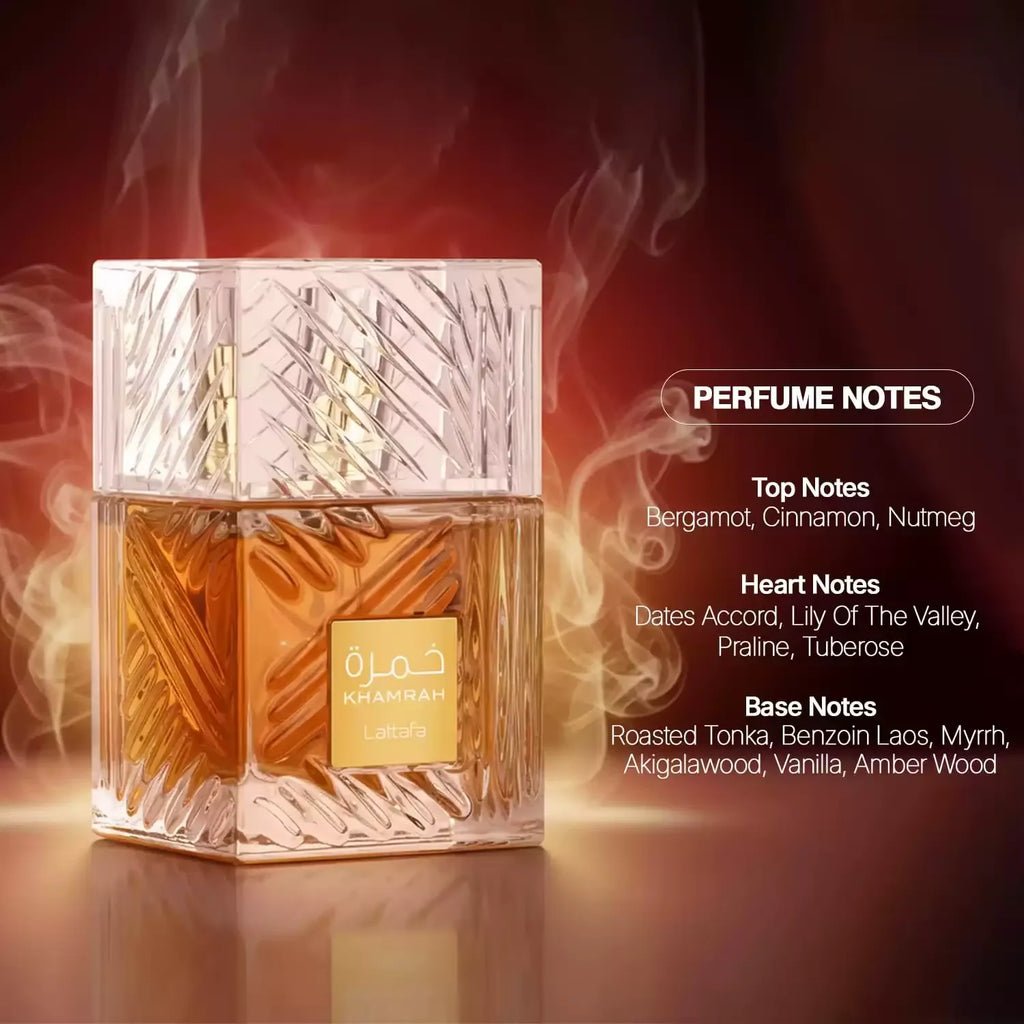Arabian Oriental Gourmand EDP 100ml – Dates, Vanilla & Amber Crystal Bottle Unisex Fragrance