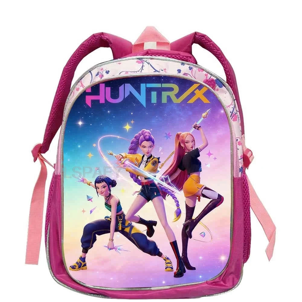 KPop Character Kids Backpack – Lightweight 12-Inch School Bag