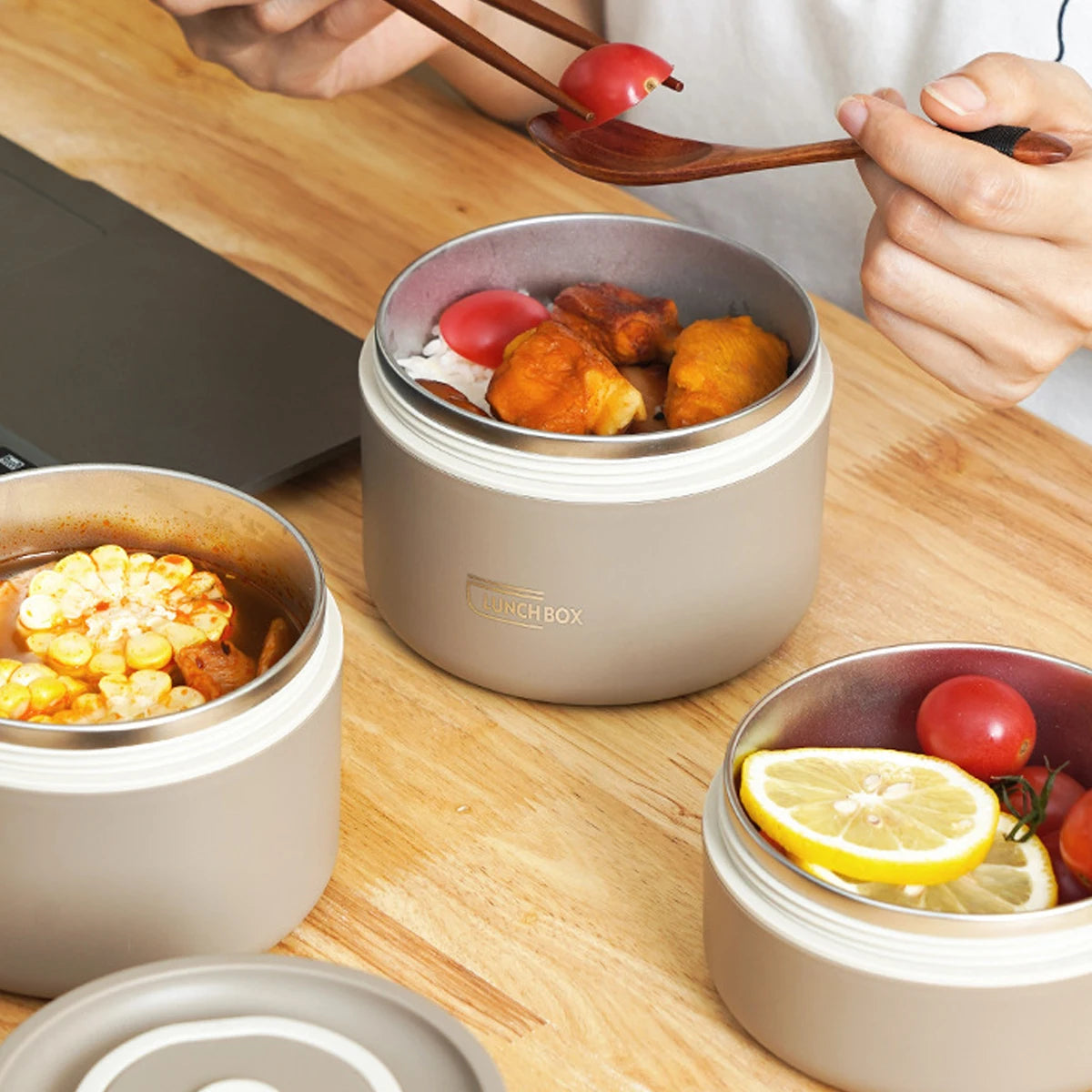 304 Stainless Steel Thermal Food Container