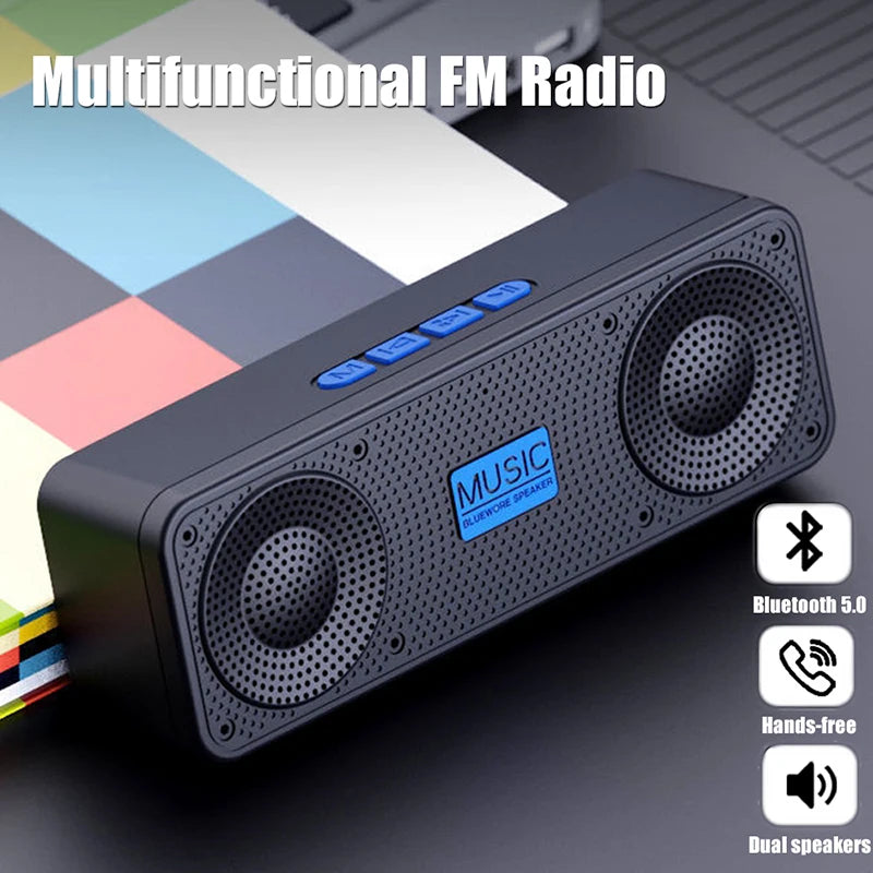 S18 Wireless Bluetooth Outdoor Speaker with FM Radio