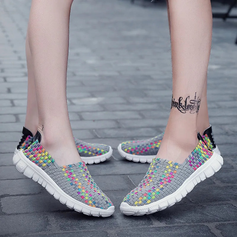 Unisex Handwoven Breathable Loafer Flats