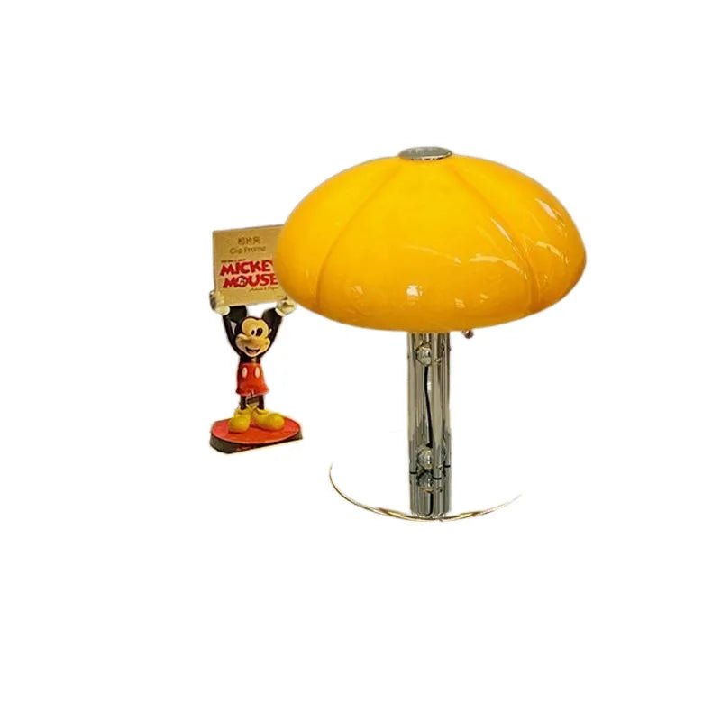 Mushroom Table Lamp – Warm White Button Control