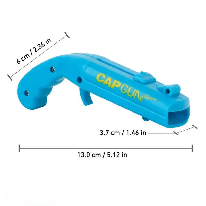 Cap Gun Beer Bottle Opener — Portable Launcher Bar Tool