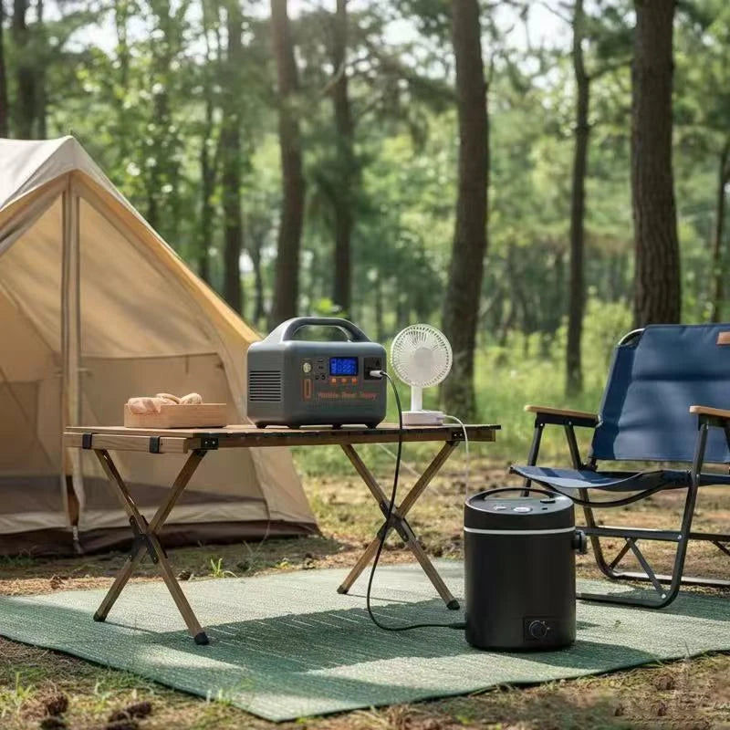 400W Portable Power Station Solar Generator — Off-Grid Power for Camping & Outdoors