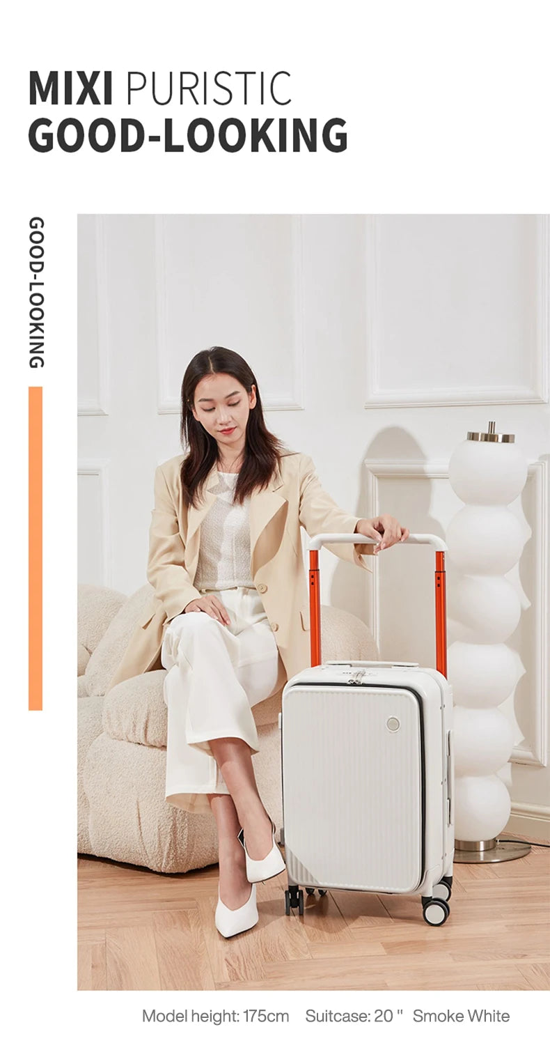 Mixi Front-Pocket Laptop Suitcase – PC Aluminum Frame