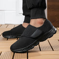 Men's Orthopedic Wide Fit Sneakers – Diabetic-Friendly Adjustable Walking Shoes