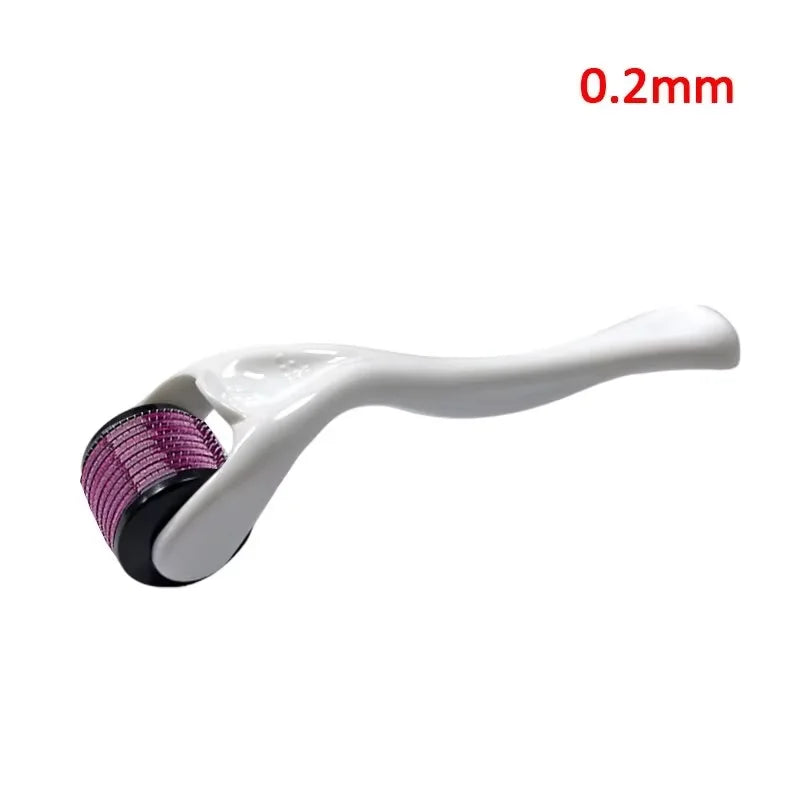 540-Needle Derma Roller — Microneedling for Face & Hair