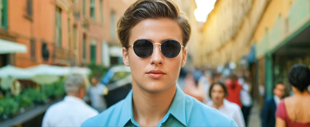 ZENOTTIC Steampunk Round Polarized Sunglasses | Mirror Vintage Shades UV400 for Men & Women