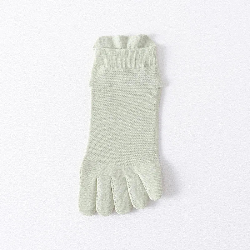 Women's Cotton Toe Socks – Breathable Mesh