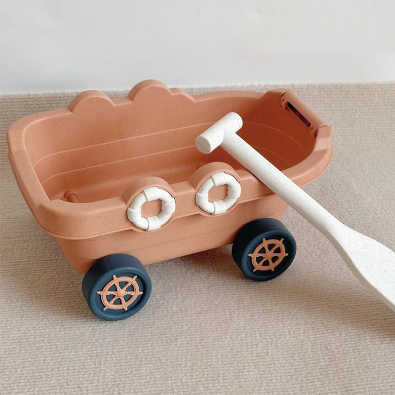 Beach Sand Excavator Toy Set – Digging Truck & Sand Tool Kit for Kids