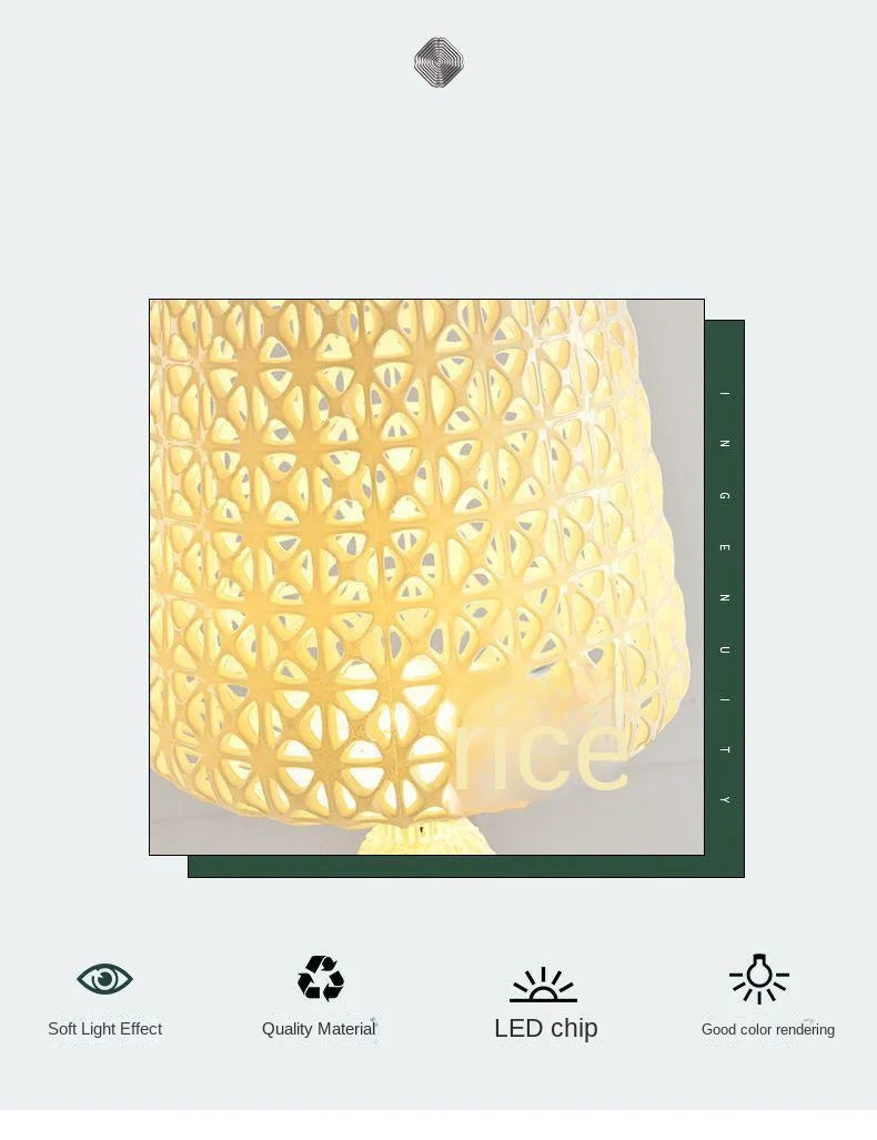 Acrylic Table Lamp – Modern Bedside Lighting
