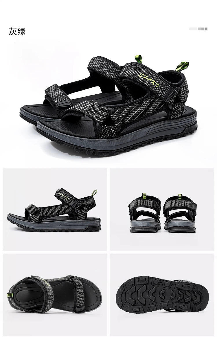 Men's Lightweight Casual Beach Sandals – Comfortable Outdoor Holiday Sandals