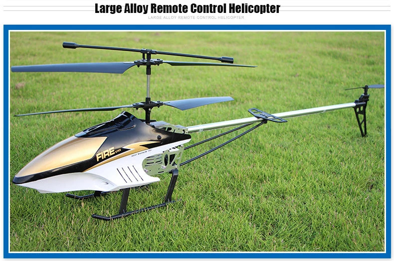 80cm Large 3.5CH RC Helicopter – Extra Durable Remote Control Aircraft for Kids & Outdoor Use