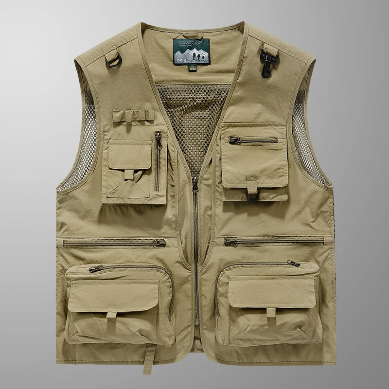 Men's Fashion Vest — Sleeveless Layering Piece for Casual & Streetwear