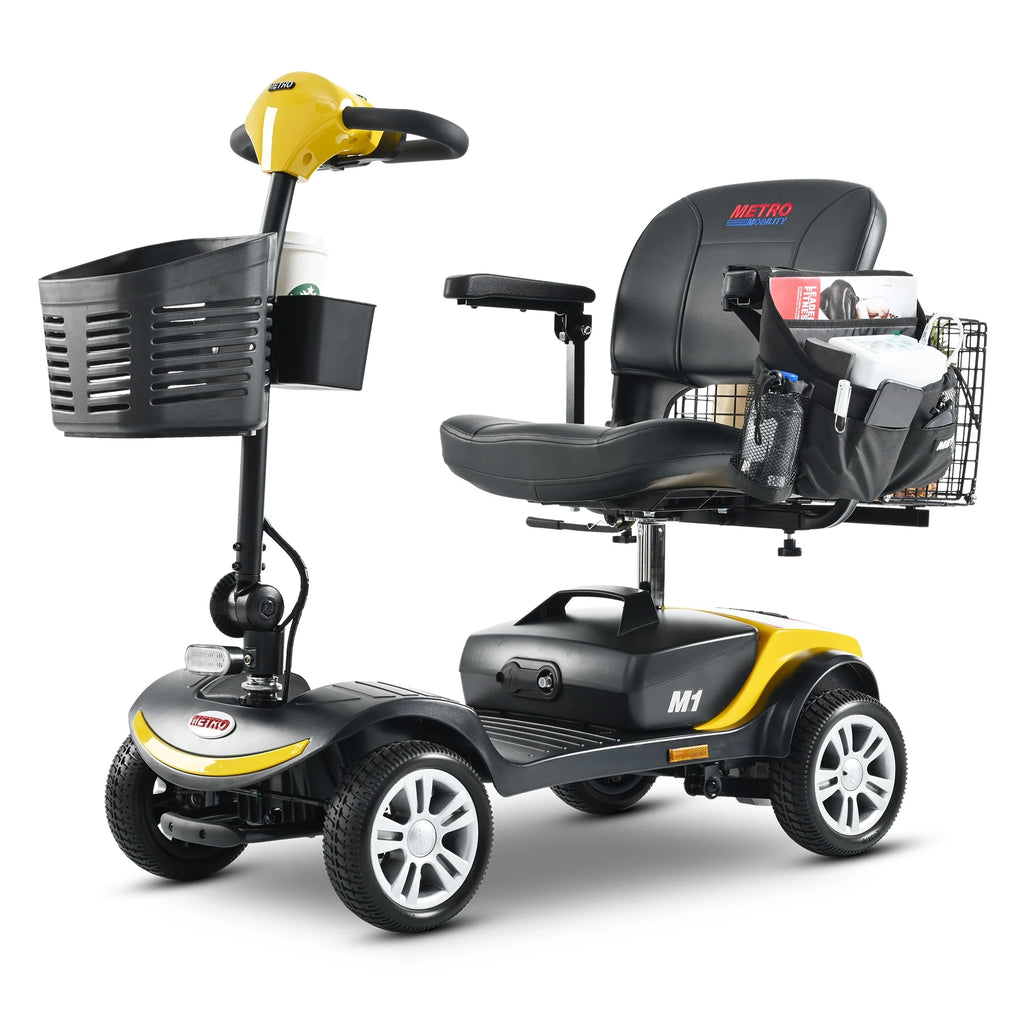 4-Wheel Mobility Scooter for Seniors, Foldable Travel Design