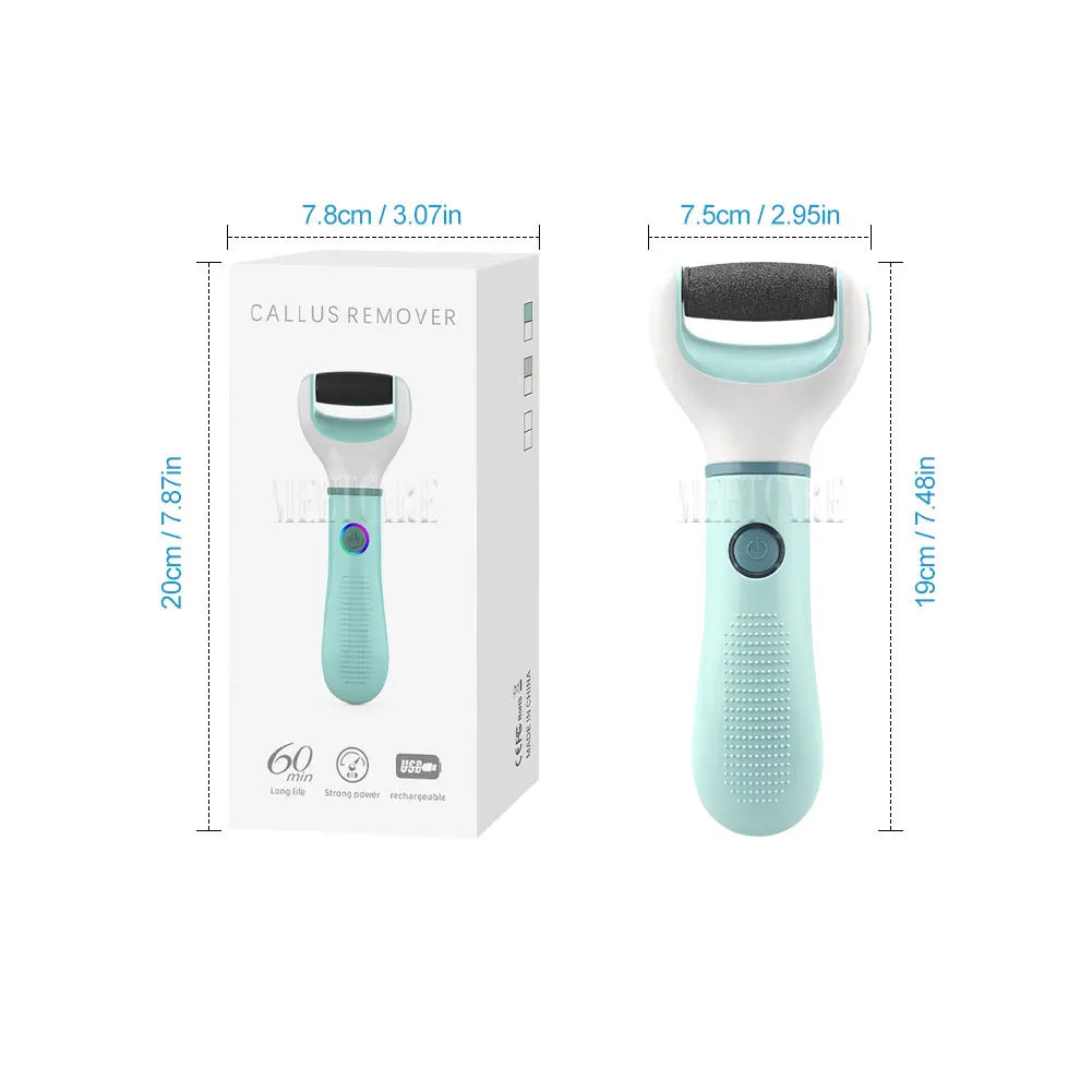 Electric Foot Grinder & Callus Remover – Dead Skin Scrubber for Cracked Heels