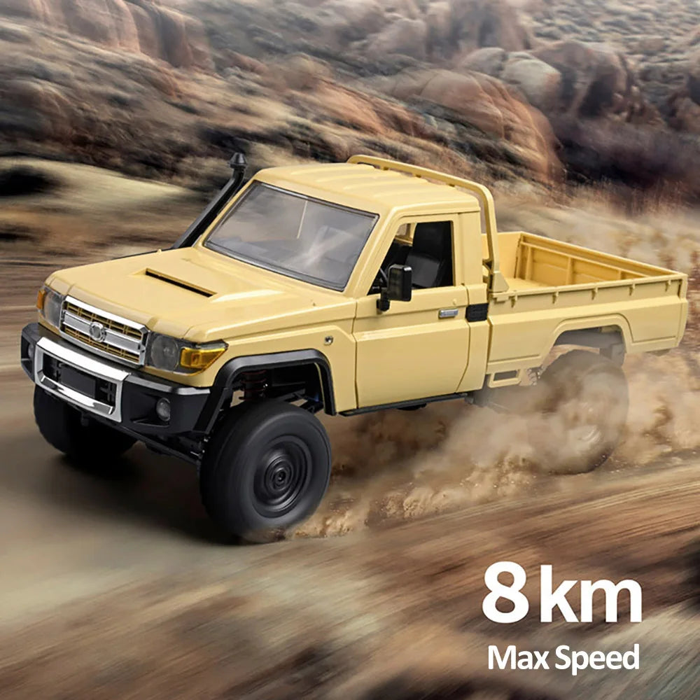 MN82 1:12 Scale 4WD RC Off-Road Crawler – 2.4G RTR Proportional Remote Control Car