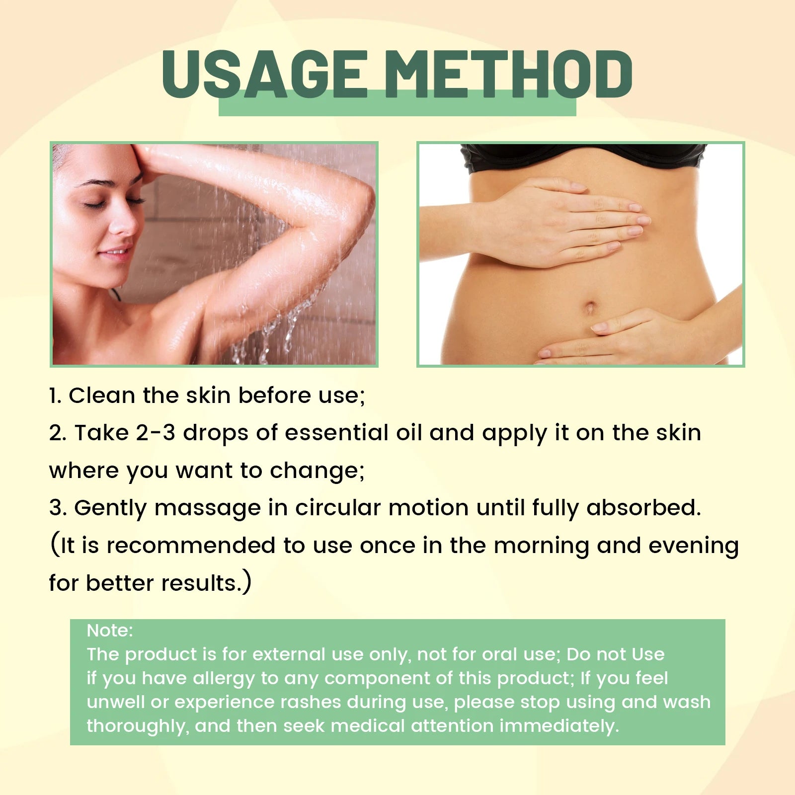 Ouhoe Collagen Body Oil — Skin Tightening, Firming & Anti-Stretch Mark Massage Oil 30ml