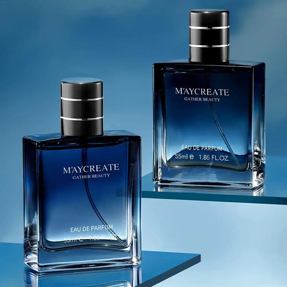 55ml Unisex Cologne Spray – Woody Floral Long-Lasting Fragrance