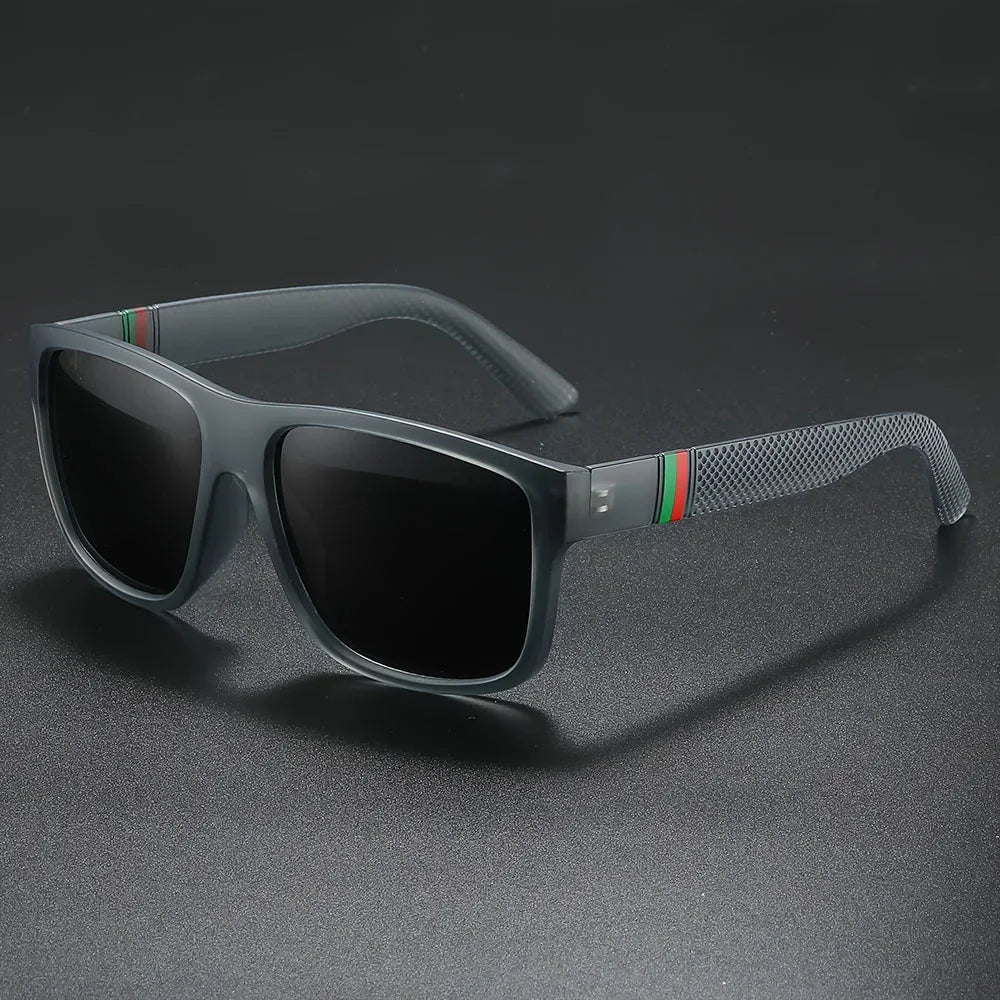 Polarized Fashion Sunglasses — UV Protection Square Frame for Men & Women