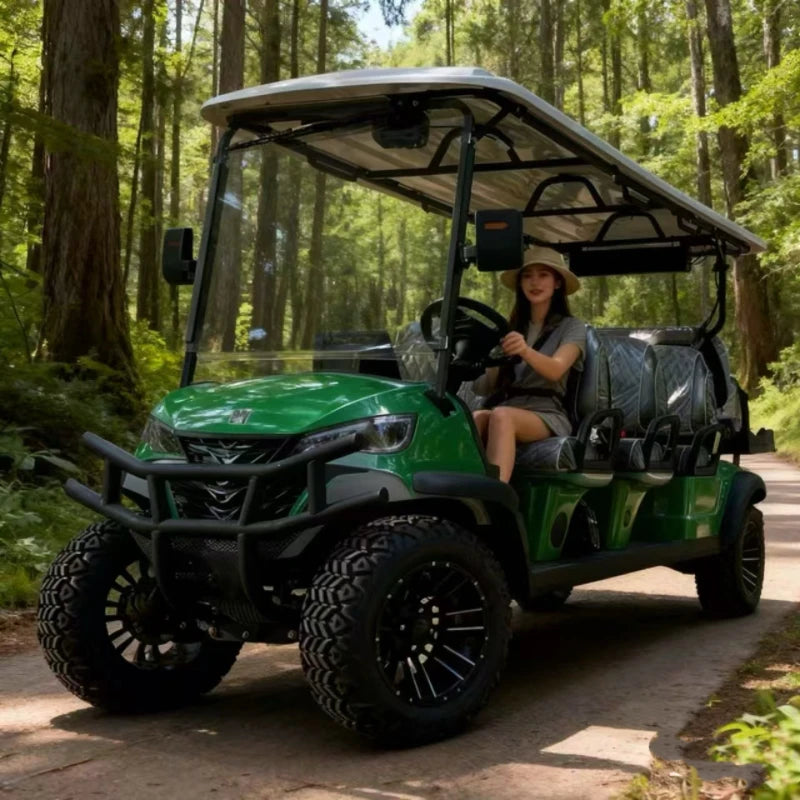 Professional High-Speed Electric Golf Cart — 2/4/6/8 Seat, 60V, 5000W
