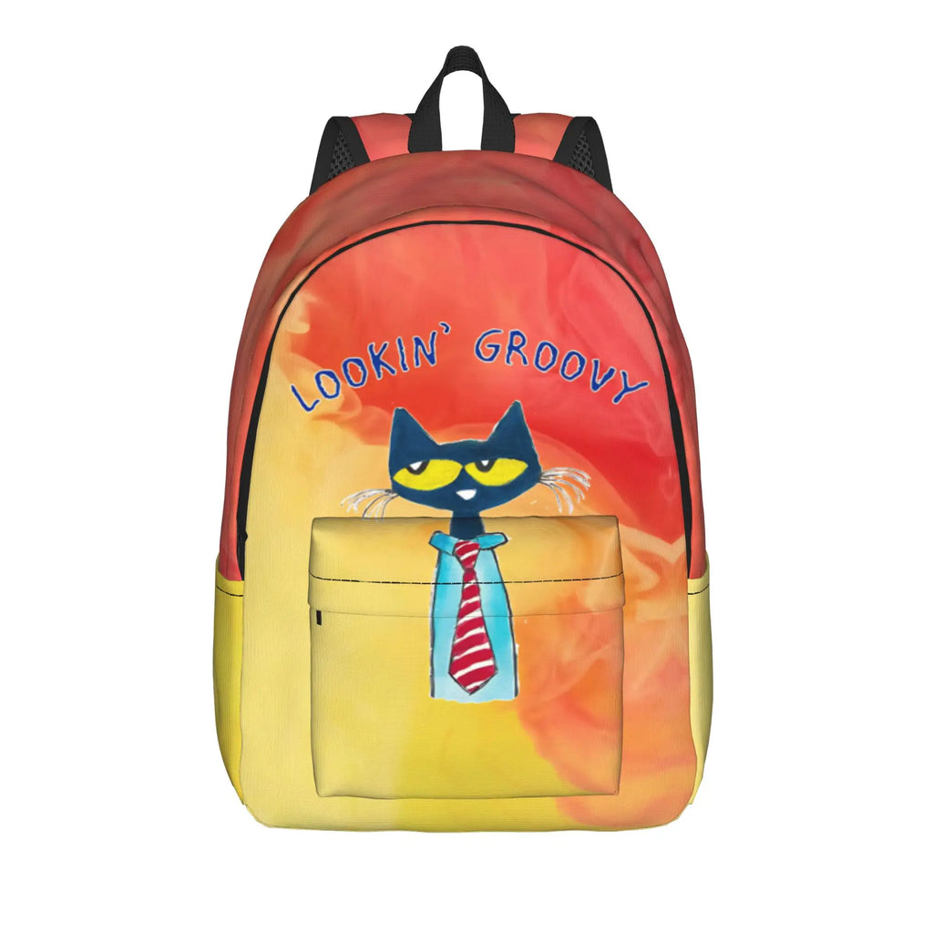 Pete the Cat Canvas Backpack – Everyday School Bag