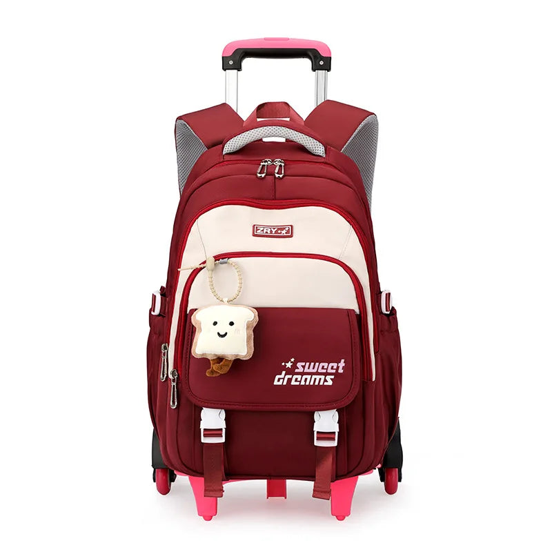 Trolley School Backpack – Two- & Six-Wheel Options