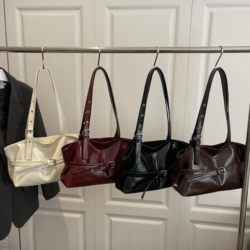Large Capacity Women's Retro Tote Shoulder Bag