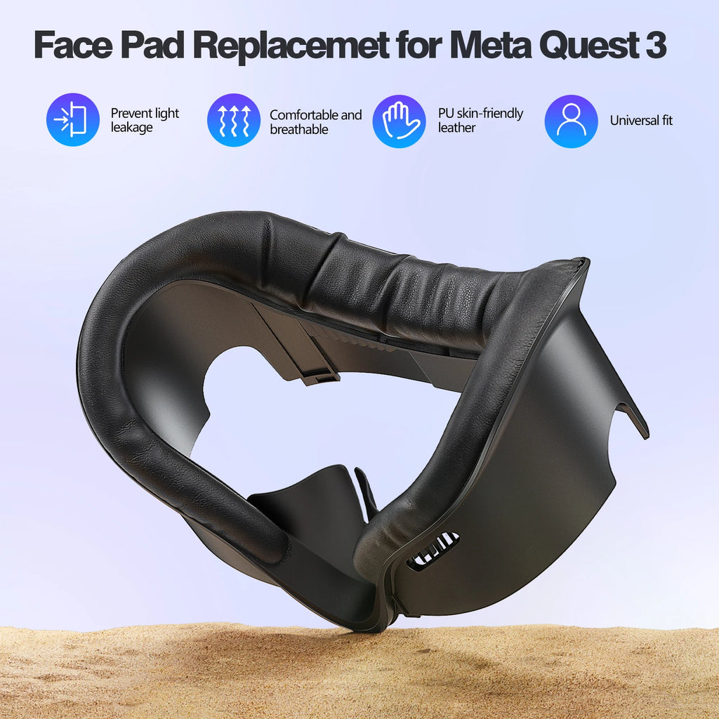HUADAI Face Cushion Pad for Meta Quest 2, 3 & 3S