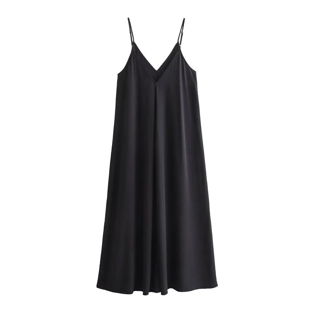 Red Backless Slip Maxi Dress — Sexy Draped Beach Party Dress