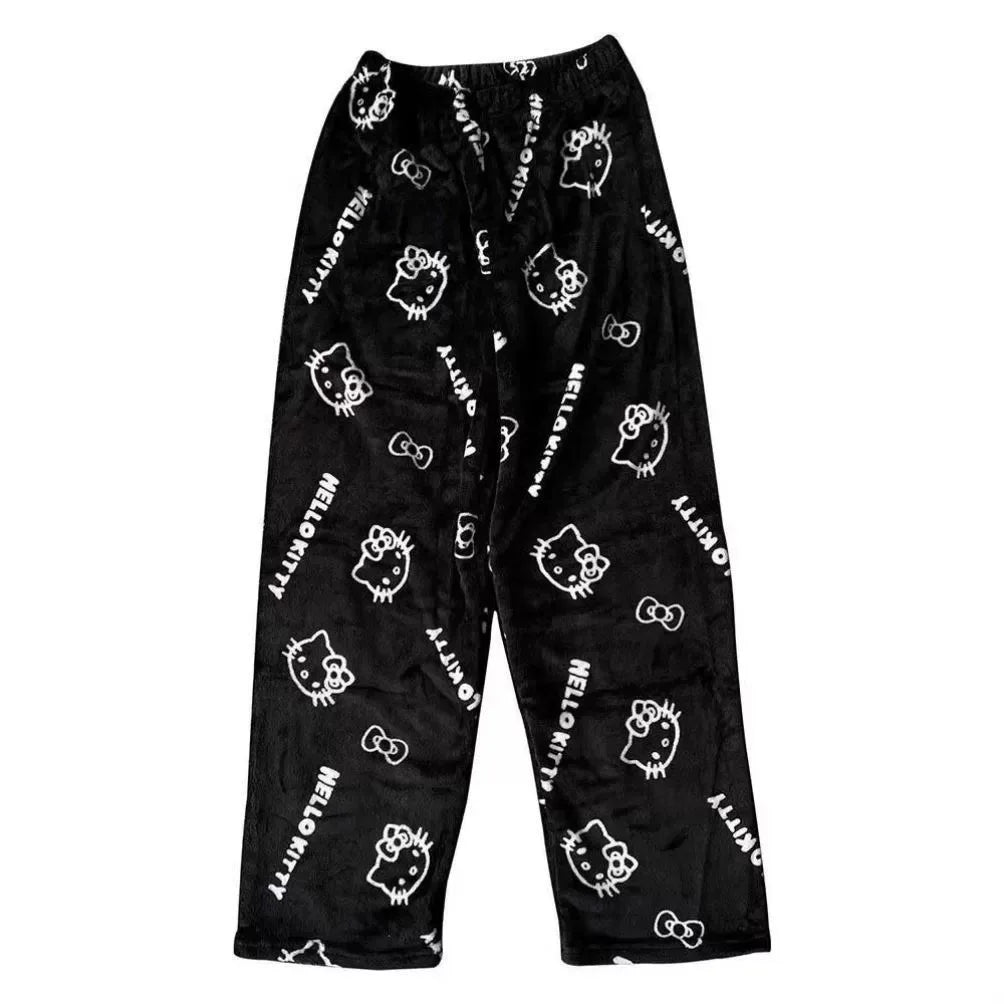 2026 Hello Kitty Anime Pajama Pants | Cartoon Couple Leisure Home Sleepwear Trousers