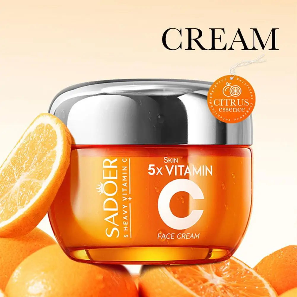 Vitamin C Firming & Lifting Skincare Set – Brightening Serum, Toner & Face Cream